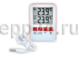Электронный термометр с фиксацией максимального и минимального значений